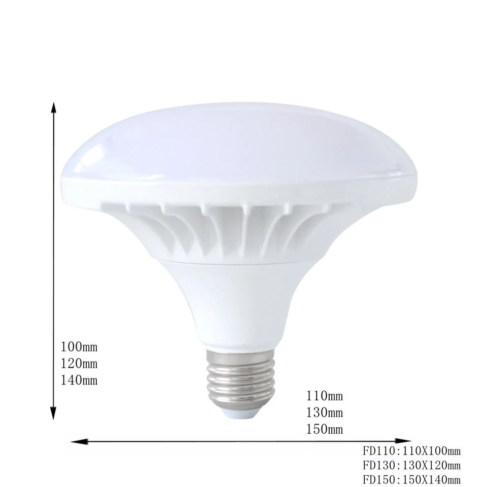 High Power UFO Bulb 20W LED UFO Shape Lamp E27 Light Bulb for Warehouse Indoor Lighting