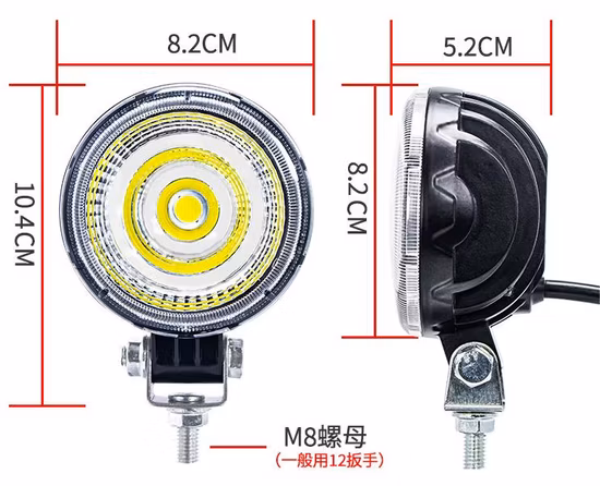 LED Without Inductive Garage Lamp, 60W Ceiling Workshop Lamp, with 3 Super Bright Adjustable Panels, 6000lm Deformable LED Garage Basement Warehouse Workshop La