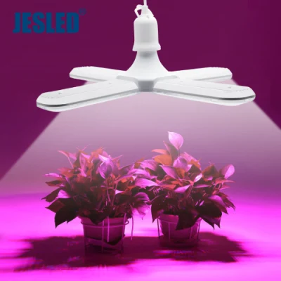 Jesled lâmpada led de alta potência para cultivo de plantas, lâmpada para cultivo de plantas em ambientes internos, estufa e27, led ufo, lâmpada com vermelho azul ir uv comprimento de onda